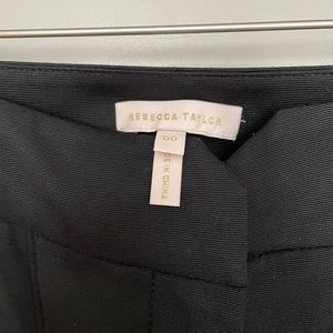 Rebecca Taylor Black Trousers